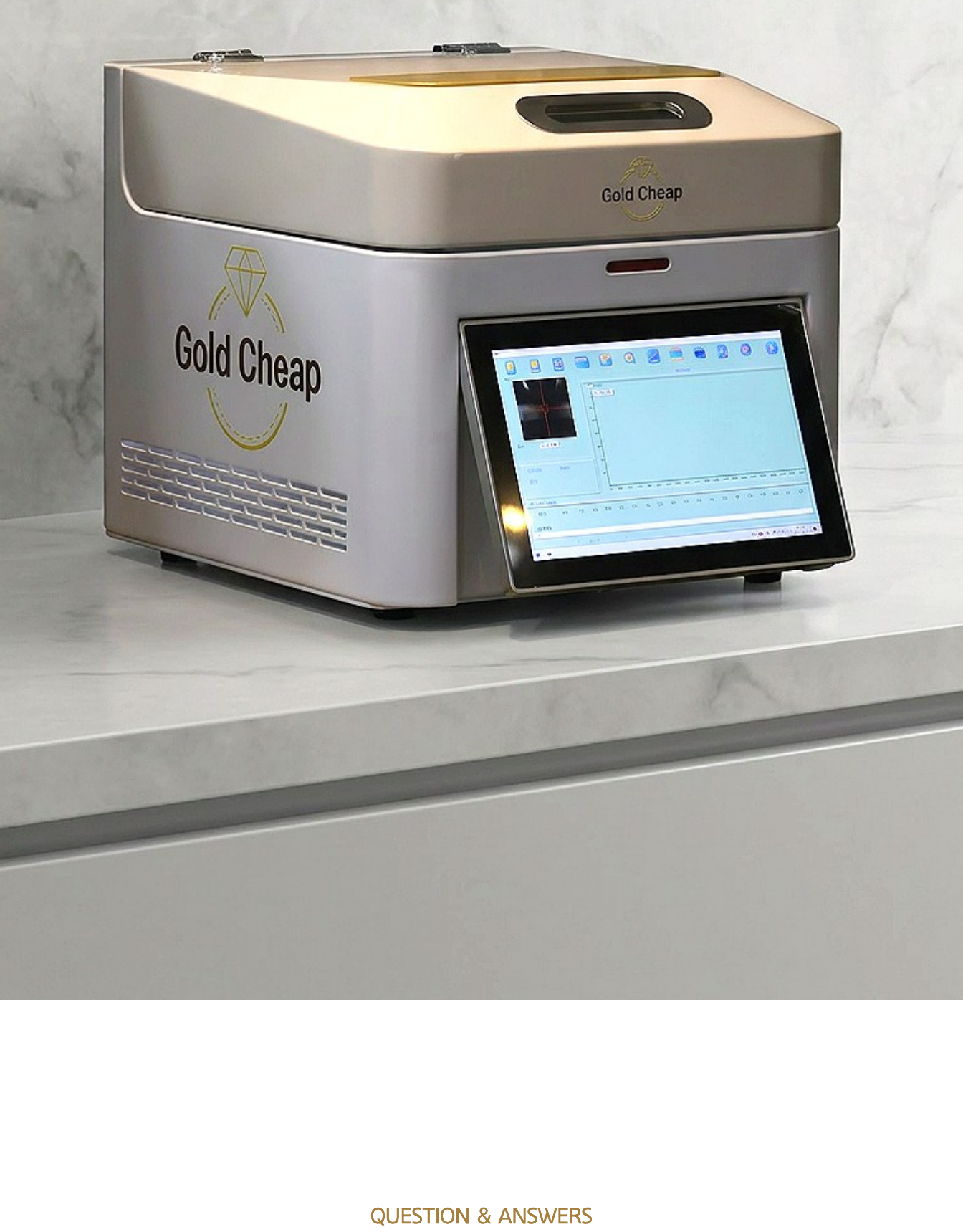 XRF 비파괴기기 GP-1 제품 사양